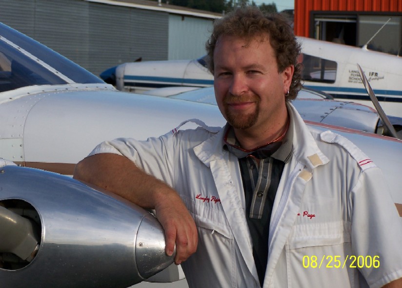 Dave Page, Senior Flight Instructor, Langley Flying School